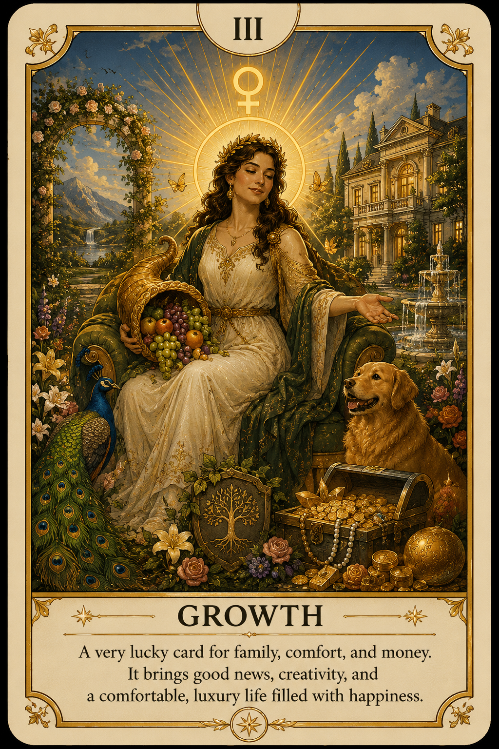 THE EMPRESS Tarot Card